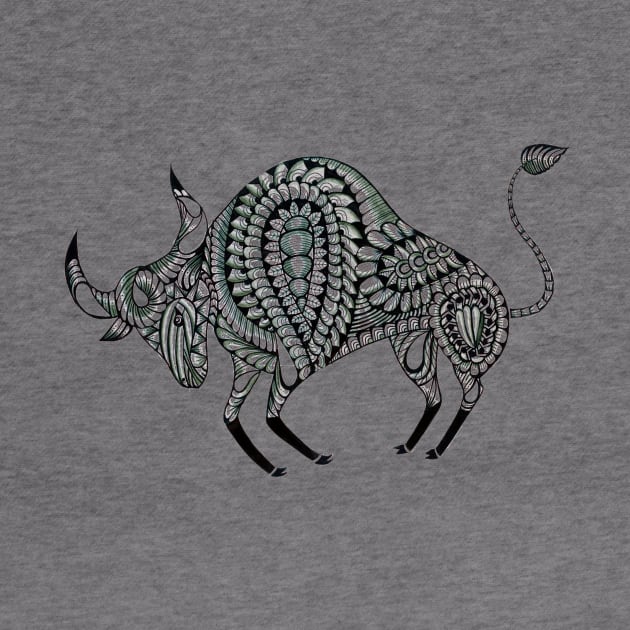 Ornate Bull by paviash